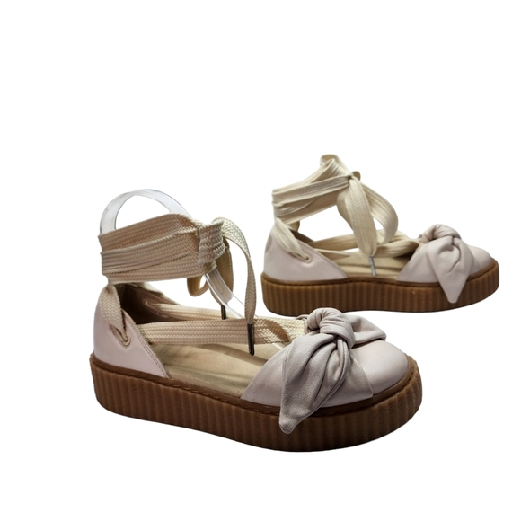 Fenty by Puma Bow Creeper Sandals, Oatmeal, 7 - Picture 6 of 12